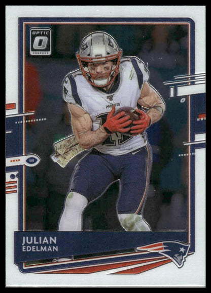 Julian Edelman 2020 Donruss Optic #67 Red Stars