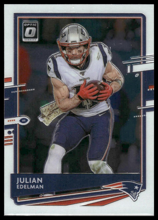 Julian Edelman 2020 Donruss Optic #67 Red Stars