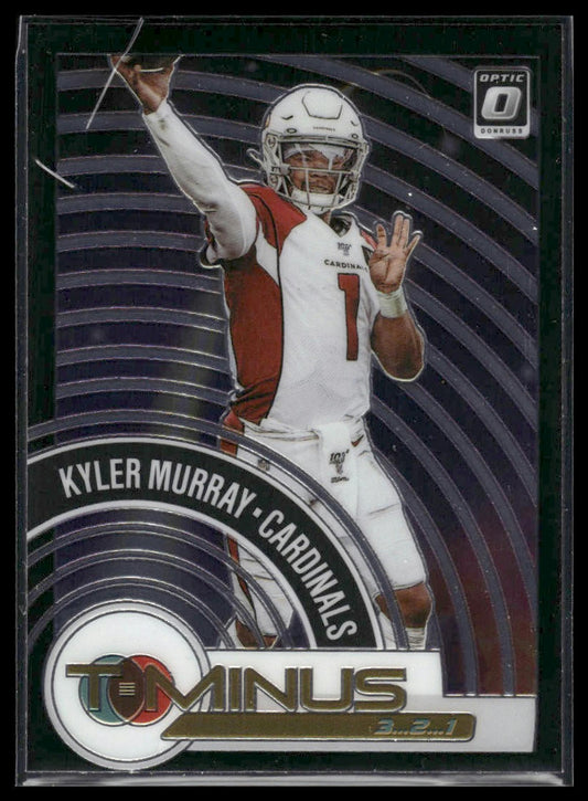 Kyler Murray 2020 Donruss Optic #TM-8 T-Minus 3...2...1