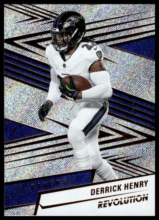 Derrick Henry 2025 Panini Revolution #100 Teal Levels