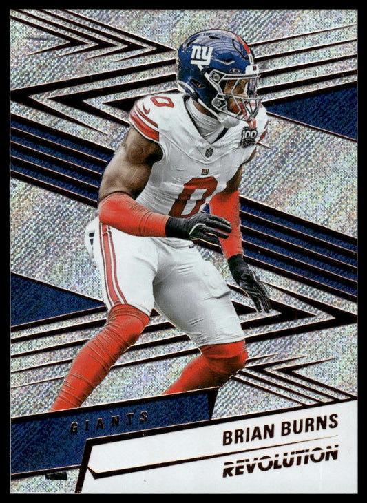 Brian Burns 2025 Panini Revolution #167 Red Astro