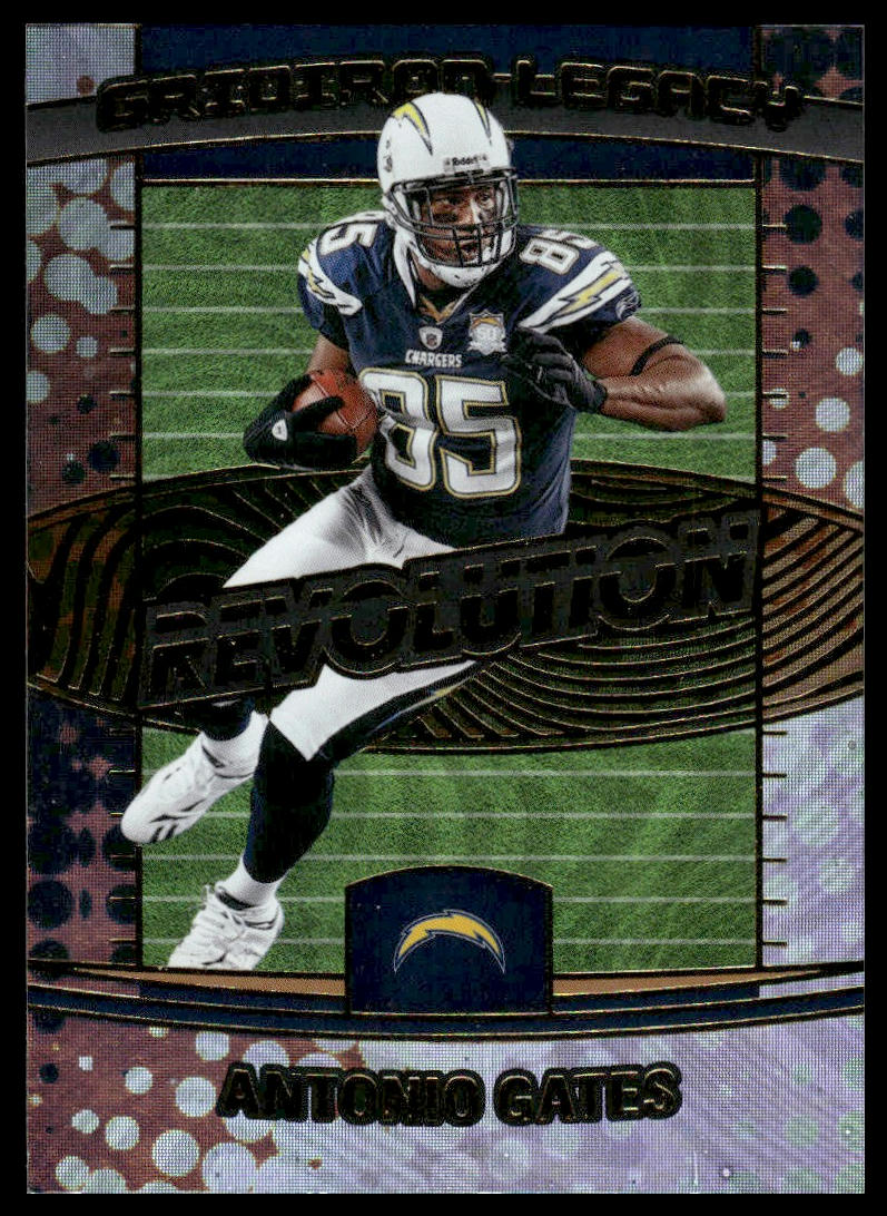 Antonio Gates 2025 Panini Revolution #10 Gridiron Legacy