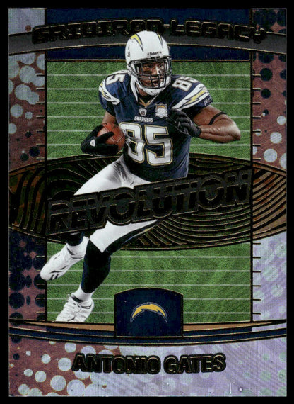 Antonio Gates 2025 Panini Revolution #10 Gridiron Legacy