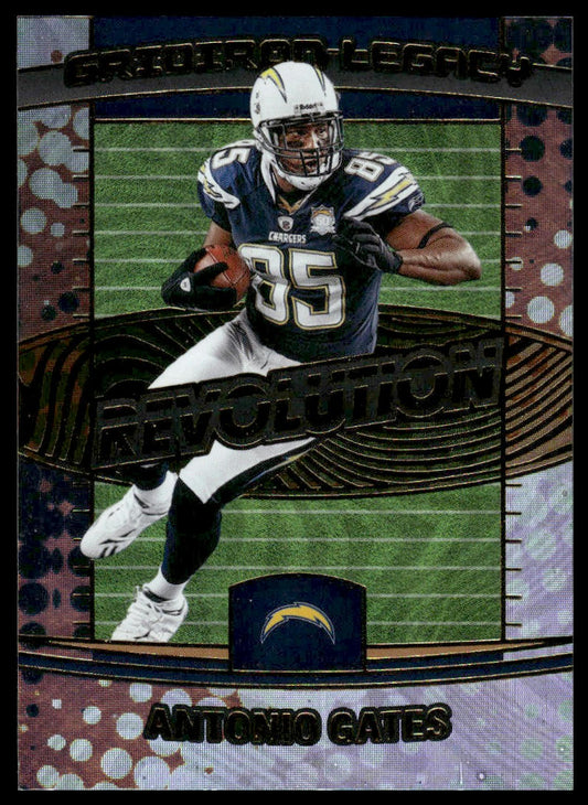 Antonio Gates 2025 Panini Revolution #10 Gridiron Legacy