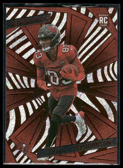 Tez Johnson 2025 Panini Revolution #240 Red Astro