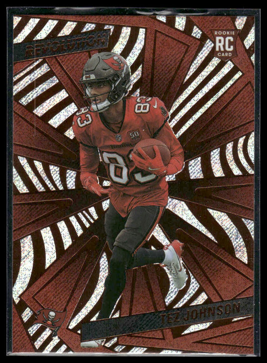 Tez Johnson 2025 Panini Revolution #240 Red Astro