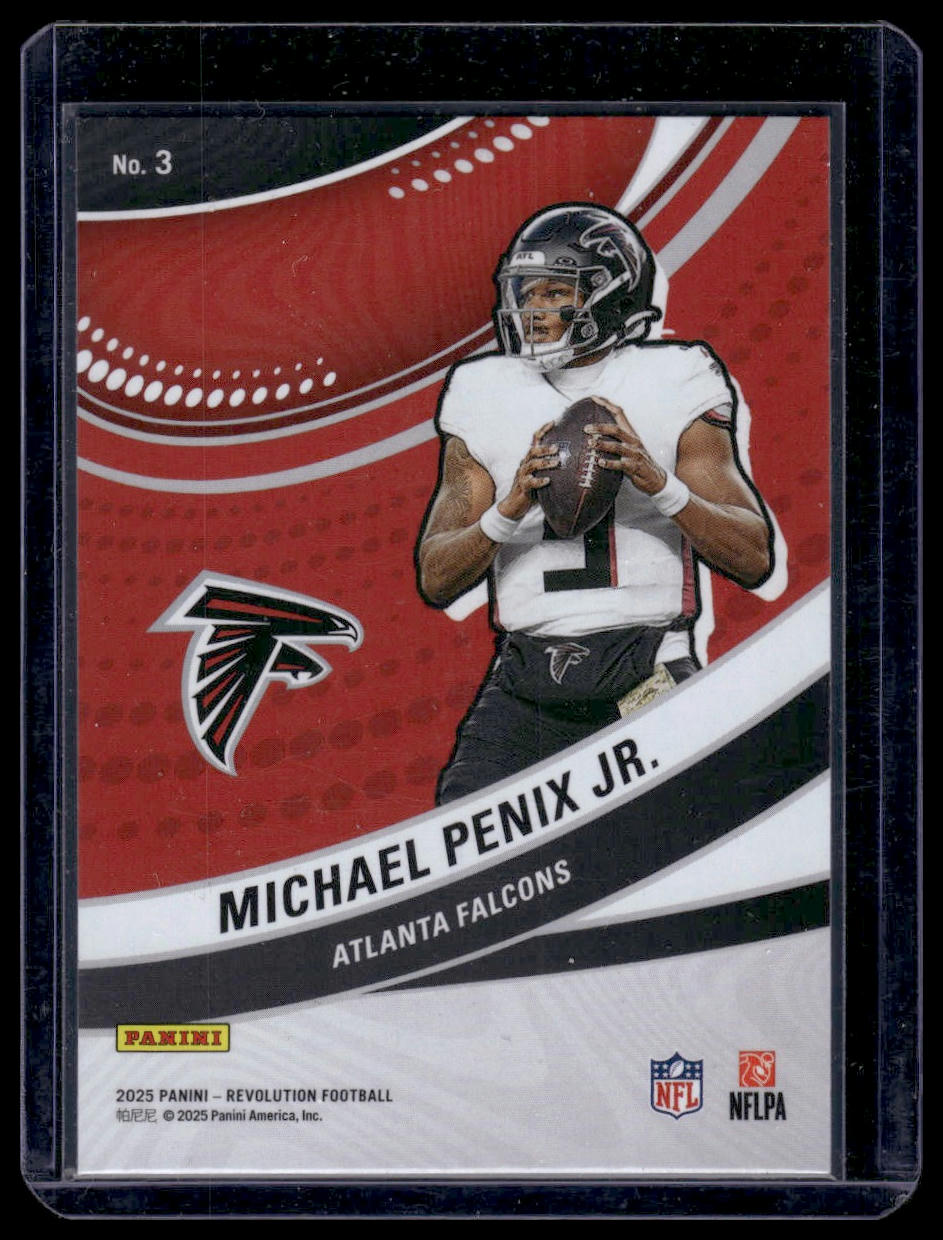 Michael Penix Jr. 2025 Panini Revolution #3 Futures