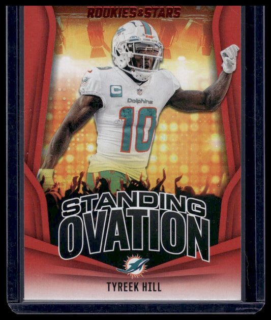 2023 Panini Rookies & Stars #SO-20 Tyreek Hill Standing Ovation