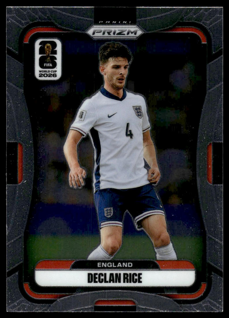 2026 Panini Prizm FIFA World Cup #98 Declan Rice Silver Prizm