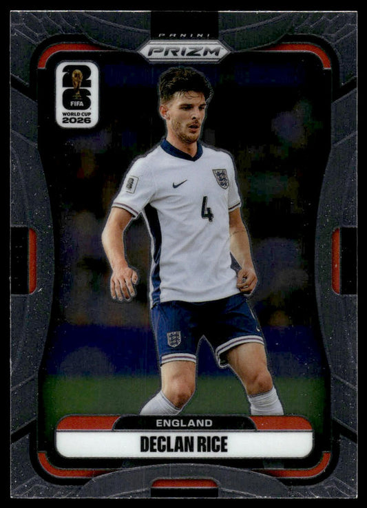 2026 Panini Prizm FIFA World Cup #98 Declan Rice Silver Prizm