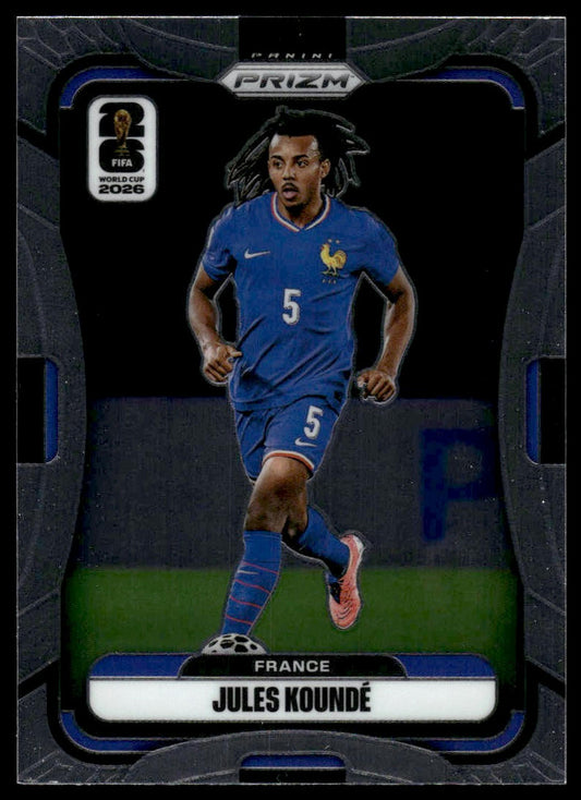 2026 Panini Prizm FIFA World Cup #41 Jules Kounde Silver Prizm