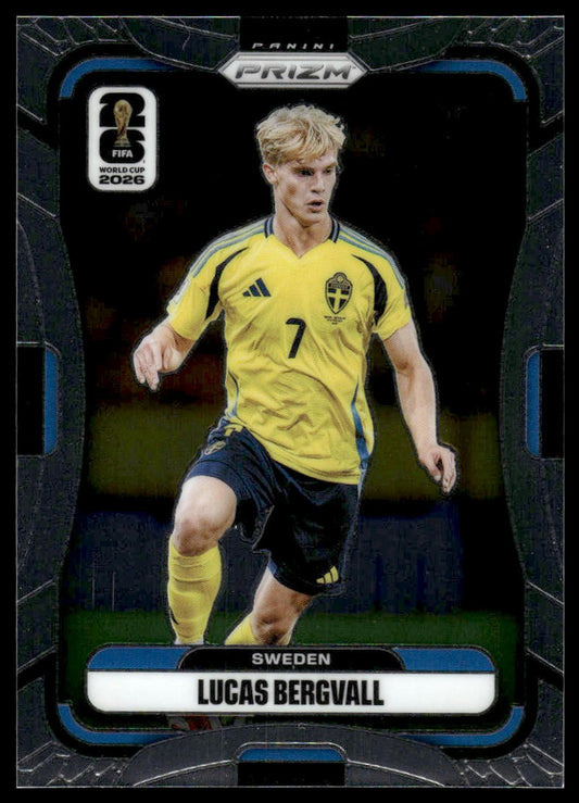 2026 Panini Prizm FIFA World Cup #497 Lucas Bergvall Silver Prizm