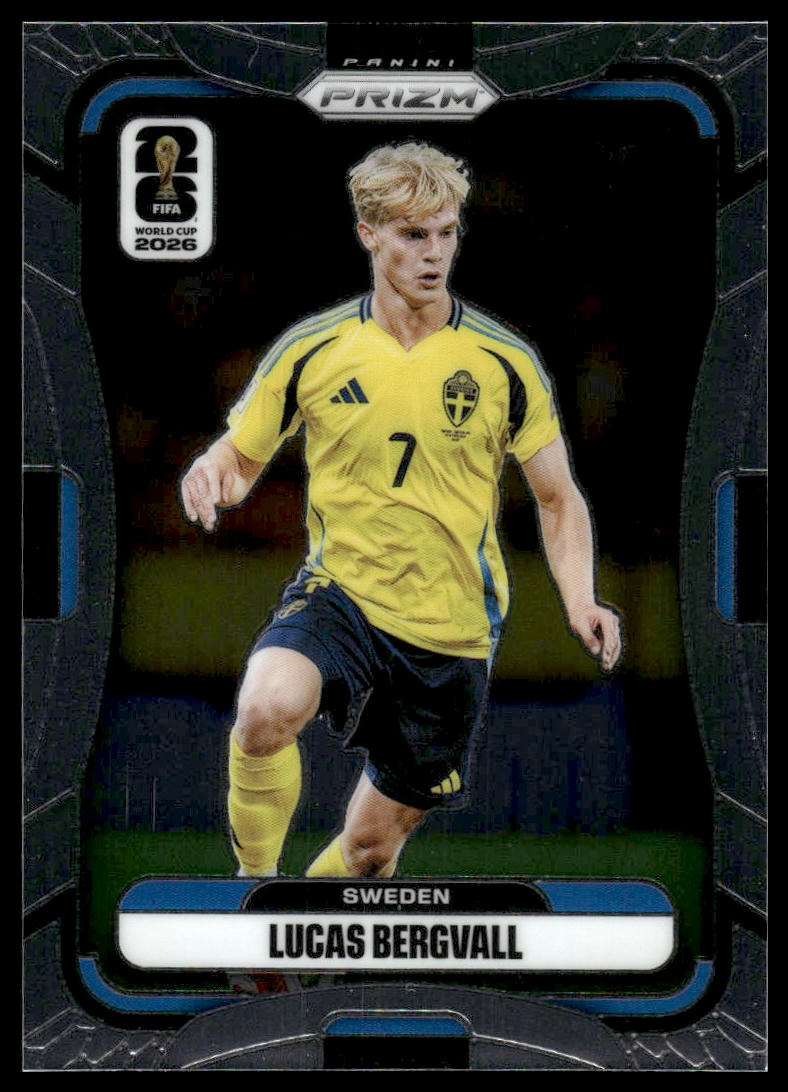2026 Panini Prizm FIFA World Cup #497 Lucas Bergvall Silver Prizm