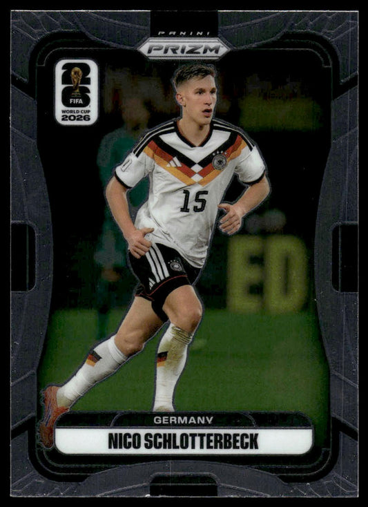 2026 Panini Prizm FIFA World Cup #44 Nico Schlotterbeck Silver Prizm