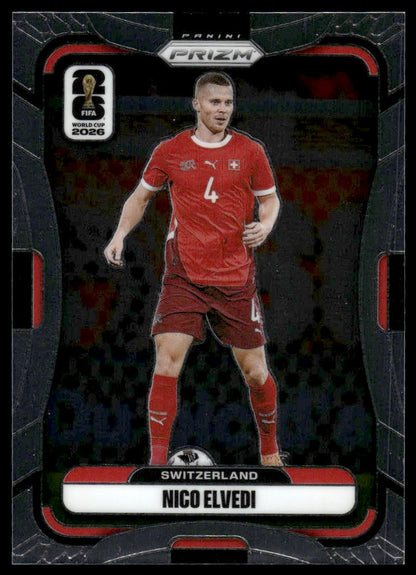 2026 Panini Prizm FIFA World Cup #423 Nico Elvedi Silver Prizm