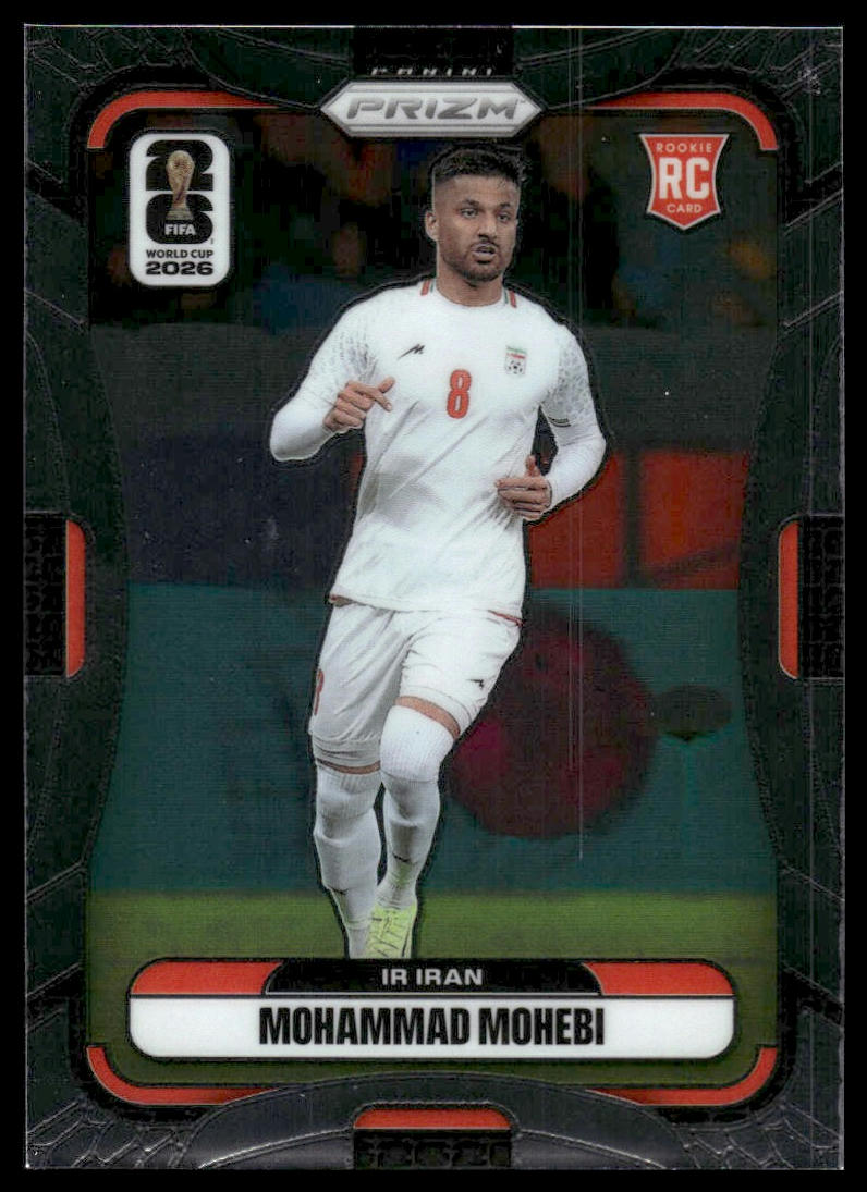 2026 Panini Prizm FIFA World Cup #246 Mohammad Mohebi Silver Prizm