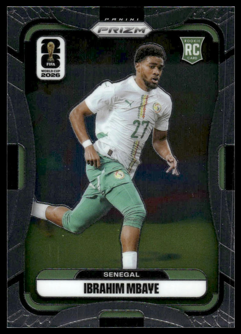 2026 Panini Prizm FIFA World Cup #405 Ibrahim Mbaye Silver Prizm