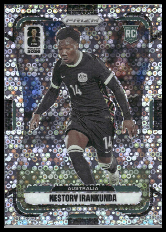 2026 Panini Prizm FIFA World Cup #137 Nestory Irankunda Disco Prizm