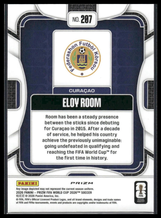 2026 Panini Prizm FIFA World Cup #207 Eloy Room Disco Prizm