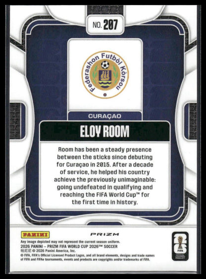 2026 Panini Prizm FIFA World Cup #207 Eloy Room Disco Prizm