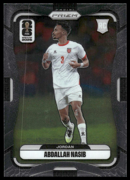 2026 Panini Prizm FIFA World Cup #271 Abdallah Nasib Silver Prizm