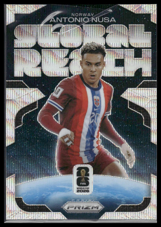 2026 Panini Prizm FIFA World Cup #15 Antonio Nusa Global Reach