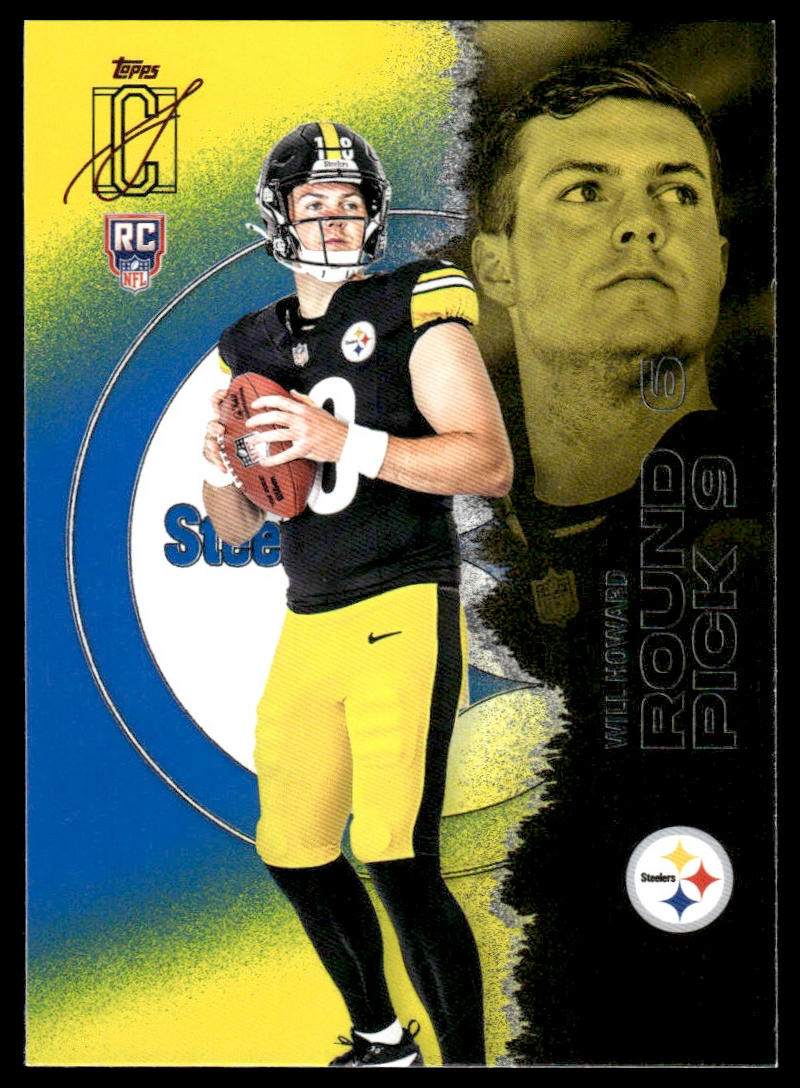 Will Howard 2025 Topps Signature Class #107 Chrome RC