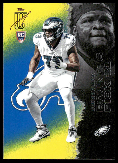 Cameron Williams 2025 Topps Signature Class #203 Chrome RC