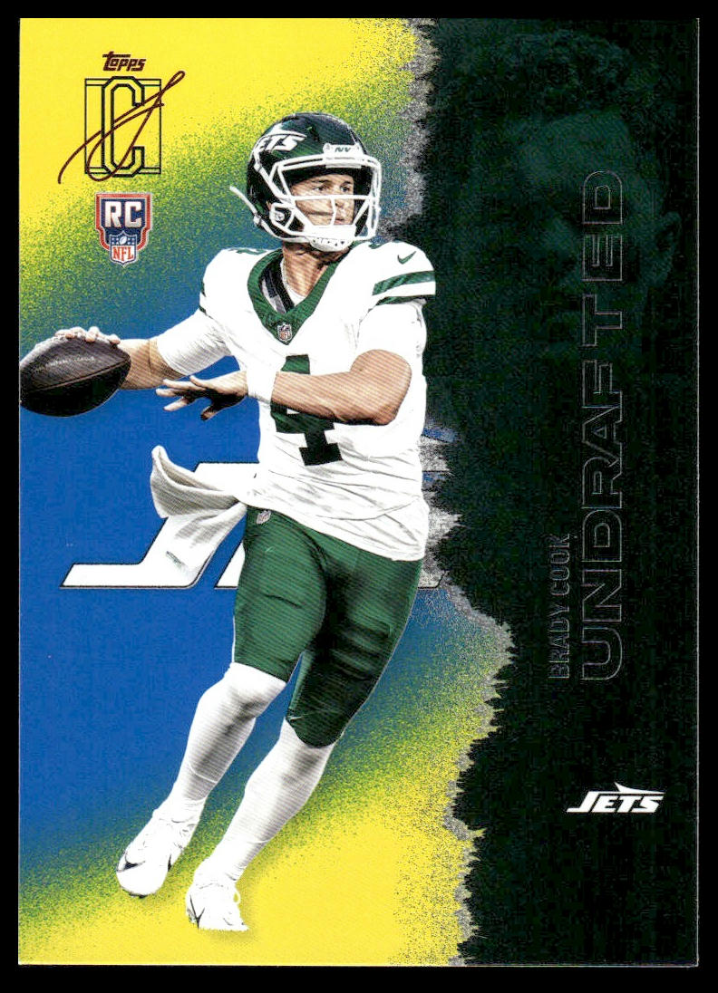 Brady Cook 2025 Topps Signature Class #149 Blue & Yellow RC