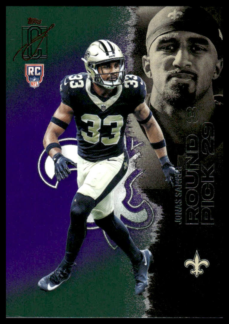 Jonas Sanker 2025 Topps Signature Class #210 Green & Purple RC