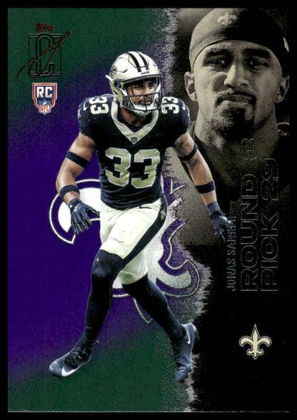 Jonas Sanker 2025 Topps Signature Class #210 Green & Purple RC