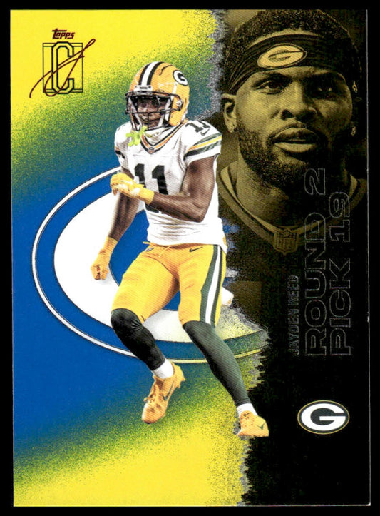 Jayden Reed 2025 Topps Signature Class #75 Chrome