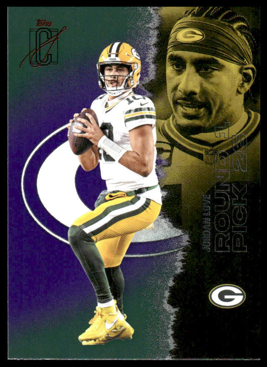 Jordan Love 2025 Topps Signature Class #21 Chrome