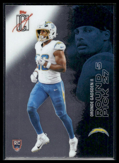 Oronde Gadsden II 2025 Topps Signature Class #227 Blue & Yellow RC