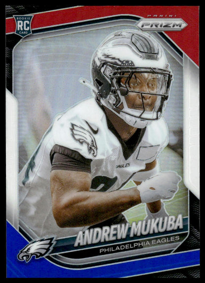 Andrew Mukuba 2025 Panini Prizm #330 Silver