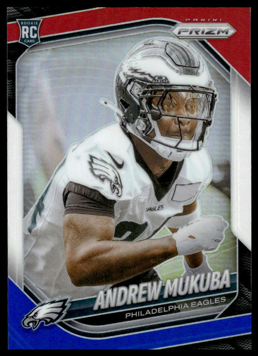 Andrew Mukuba 2025 Panini Prizm #330 Silver