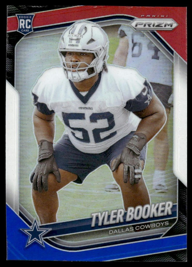 Tyler Booker 2025 Panini Prizm #322 Orange Ice