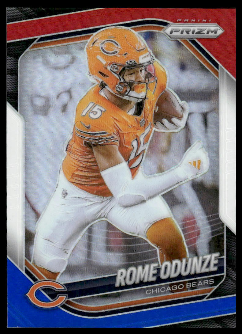 Rome Odunze 2025 Panini Prizm #8 Silver