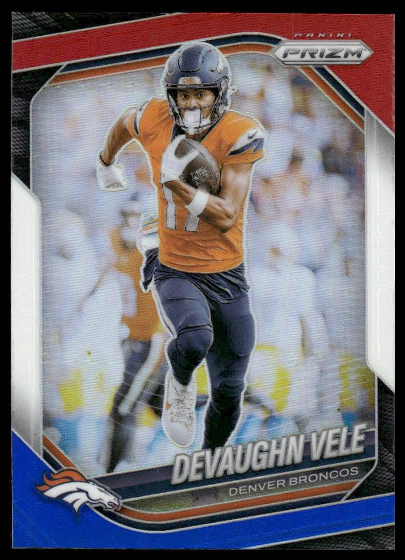 Devaughn Vele 2025 Panini Prizm #54 Purple
