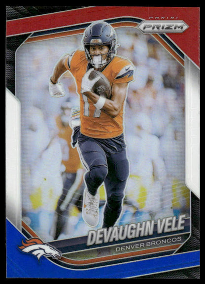 Devaughn Vele 2025 Panini Prizm #54 Purple