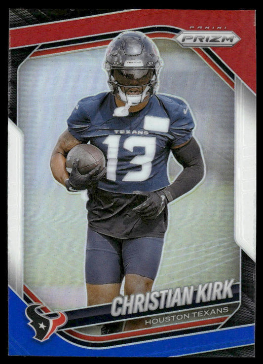 Christian Kirk 2025 Panini Prizm #3 Red White and Blue