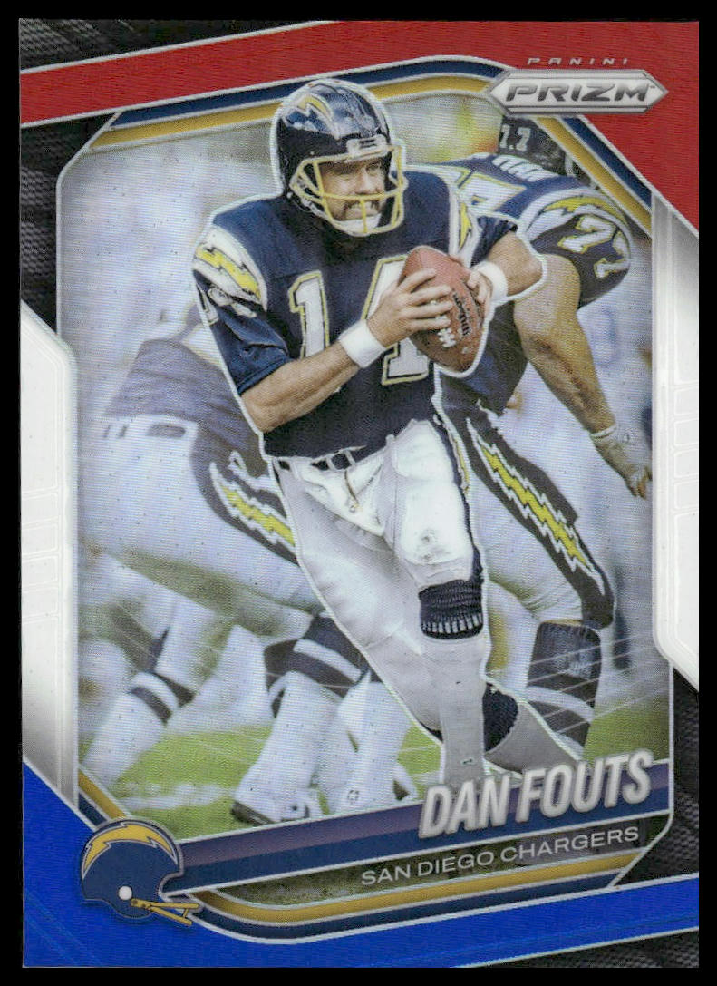 Dan Fouts 2025 Panini Prizm #89 Red White and Blue