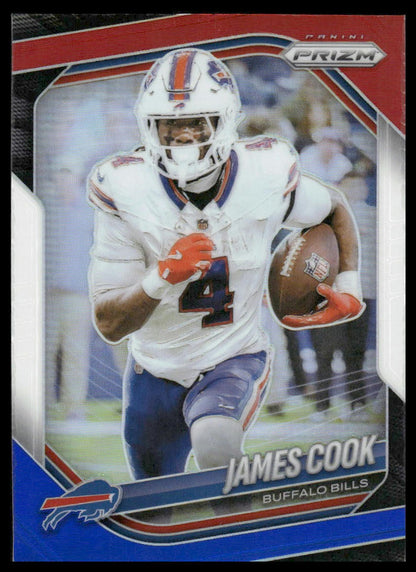 James Cook 2025 Panini Prizm #27 Silver