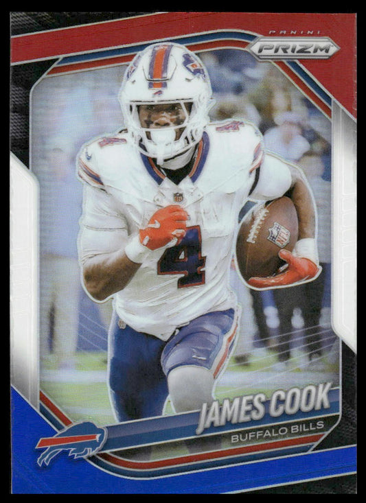 James Cook 2025 Panini Prizm #27 Silver