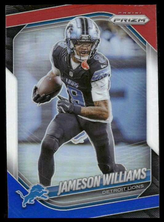Jameson Williams 2025 Panini Prizm #276 Silver