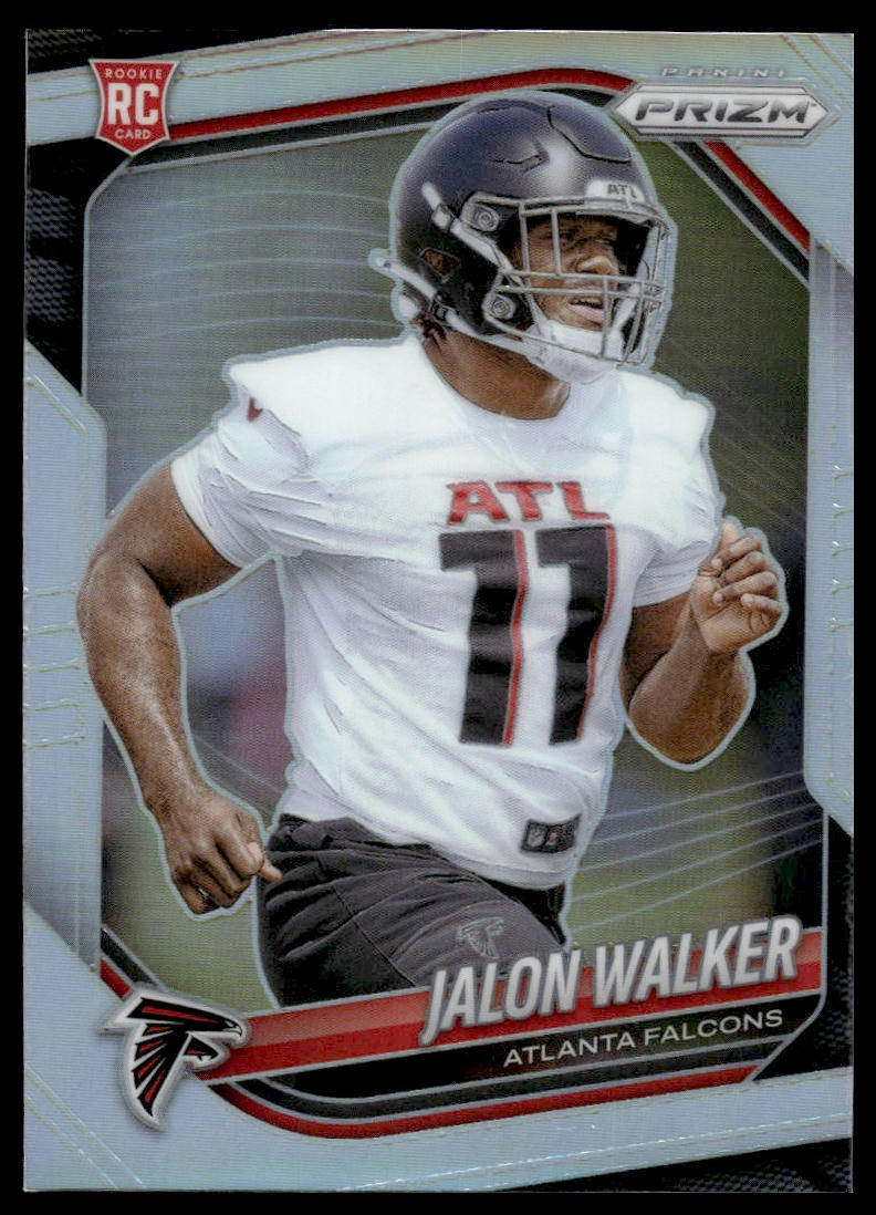 Jalon Walker 2025 Panini Prizm #398 Super Bowl LX
