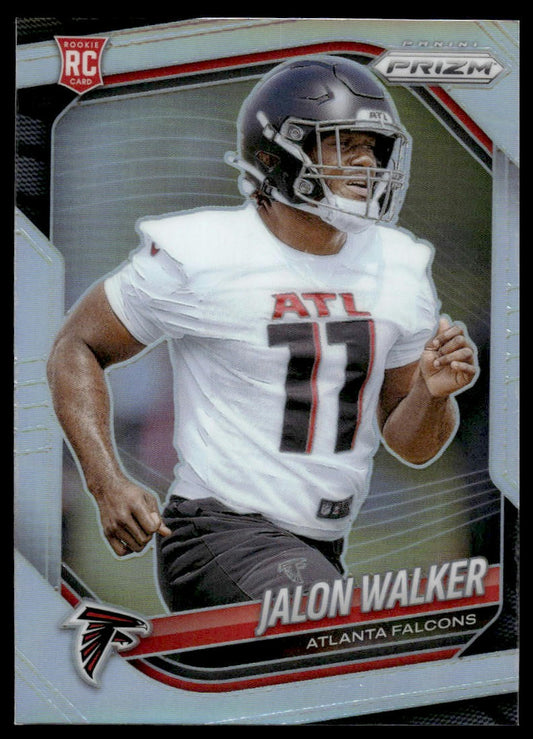Jalon Walker 2025 Panini Prizm #398 Super Bowl LX