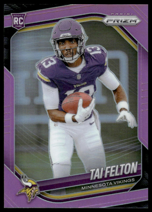 Tai Felton 2025 Panini Prizm #361 Orange