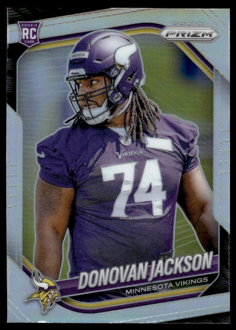 Donovan Jackson 2025 Panini Prizm #358 Pink