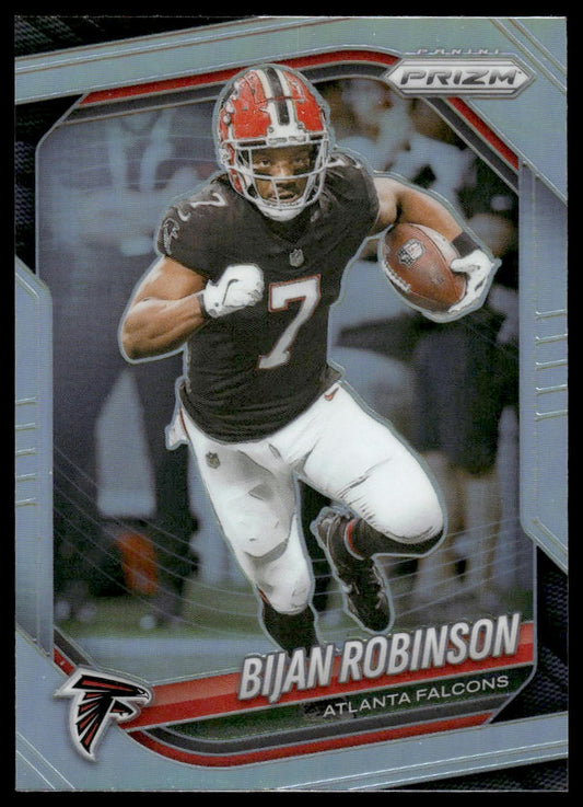 Bijan Robinson 2025 Panini Prizm #96 Orange